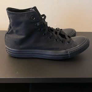 Converse All Star High Black (size 9.5)